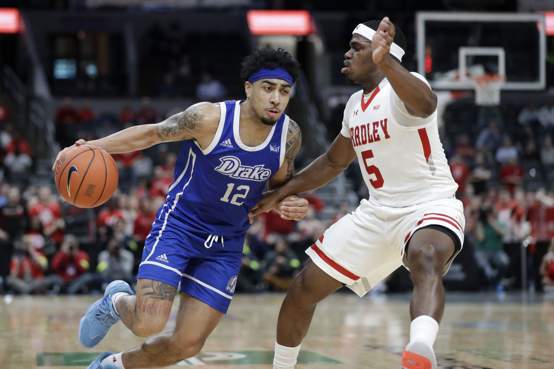 MVC Drake Bradley Basketball